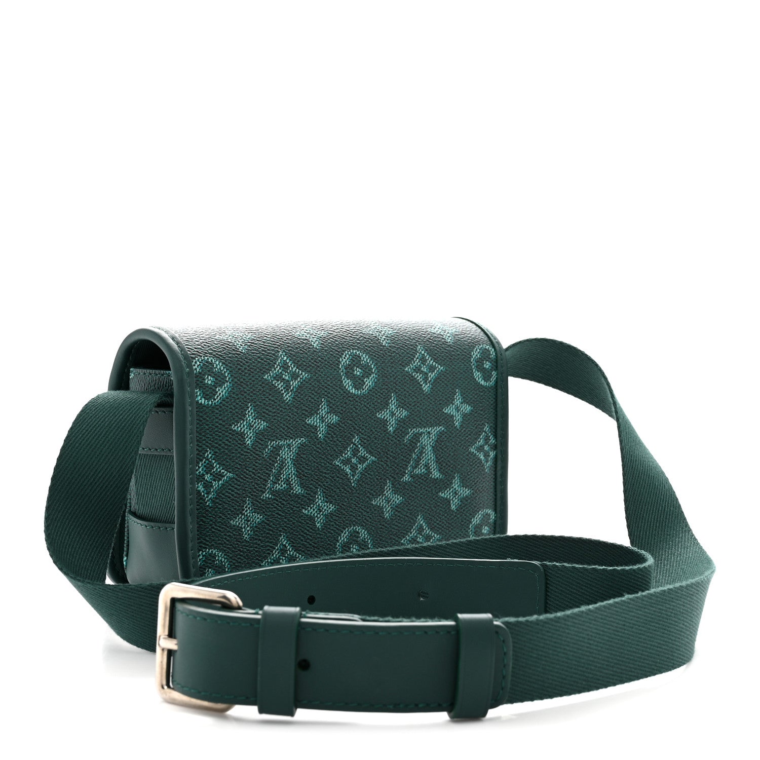Louis Vuitton Monogram Heritage Bosphore Wearable Wallet Green 3 of 9
