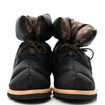 Louis Vuitton Nylon Monogram Pillow Comfort Ankle Boot 39 Black 2 of 7
