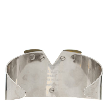 Louis Vuitton Metal Essential V Cuff Silver 3 of 4