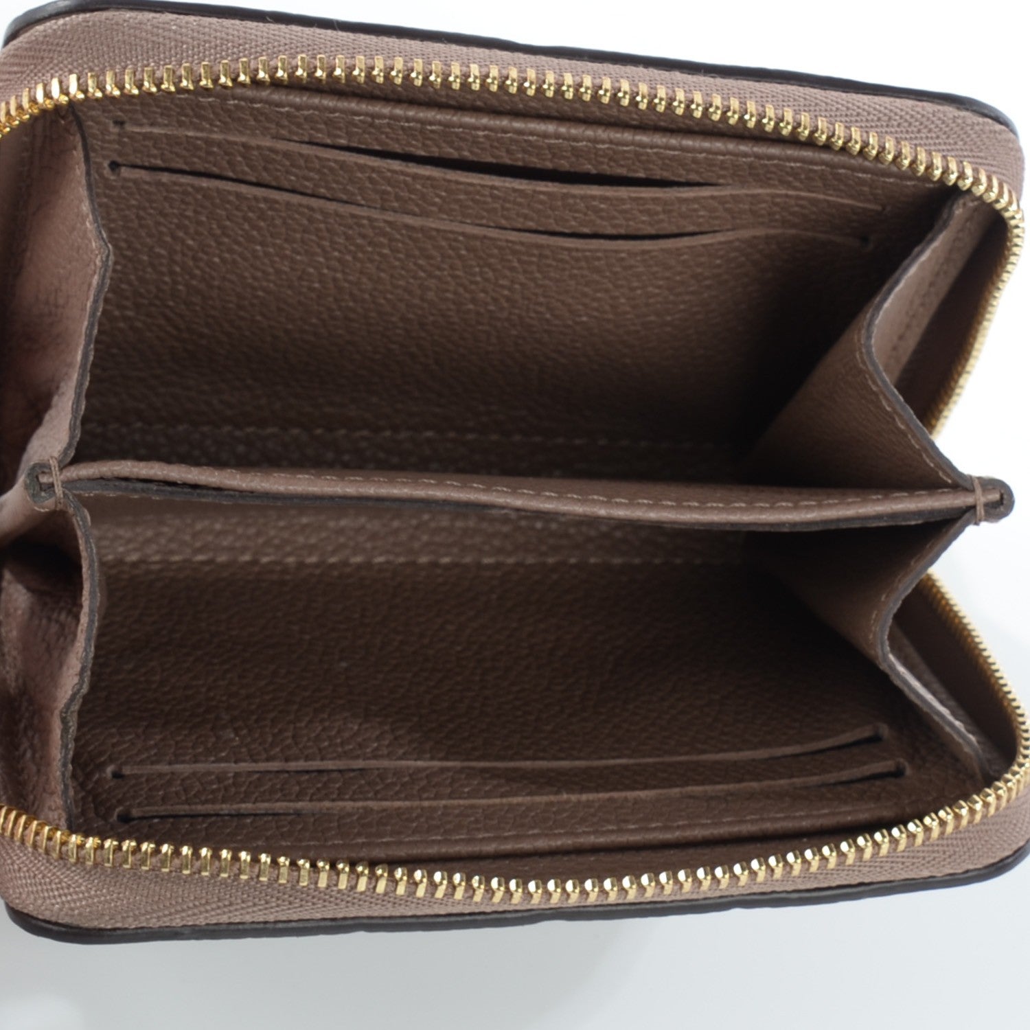 Louis Vuitton Empreinte Zippy Coin Purse Taupe 5 of 7