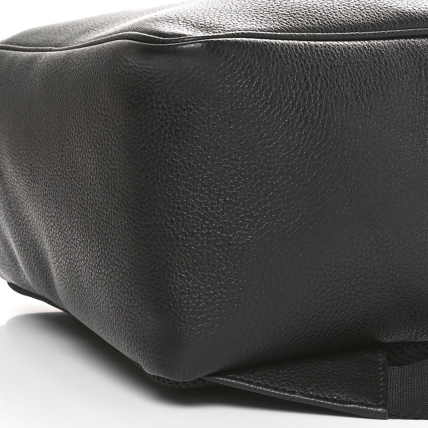 Calfskin Gancio XL City Backpack Black