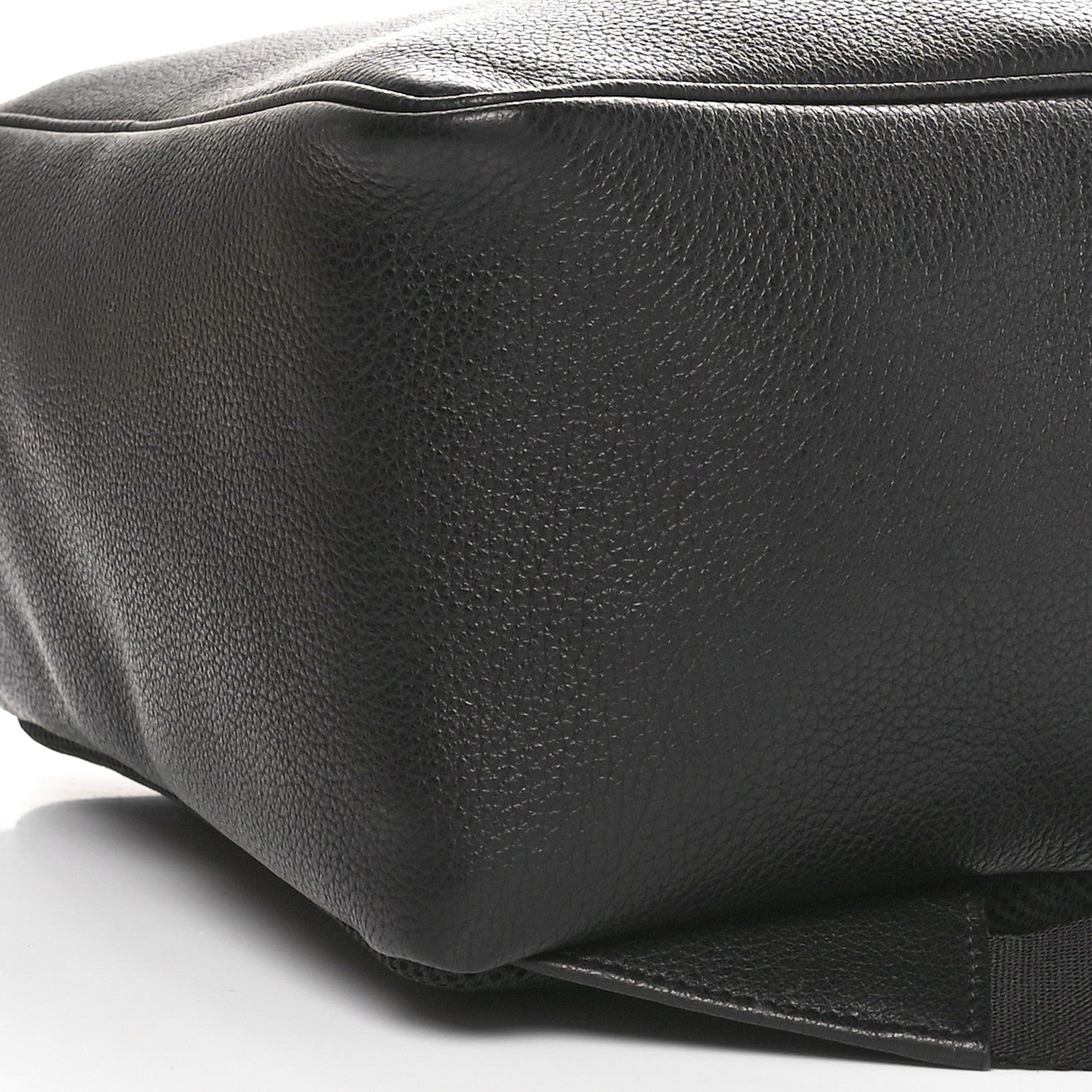 Salvatore Ferragamo Calfskin Gancio XL City Backpack Black 10 of 11