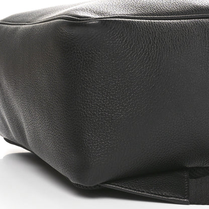 Salvatore Ferragamo Calfskin Gancio XL City Backpack Black 10 of 11