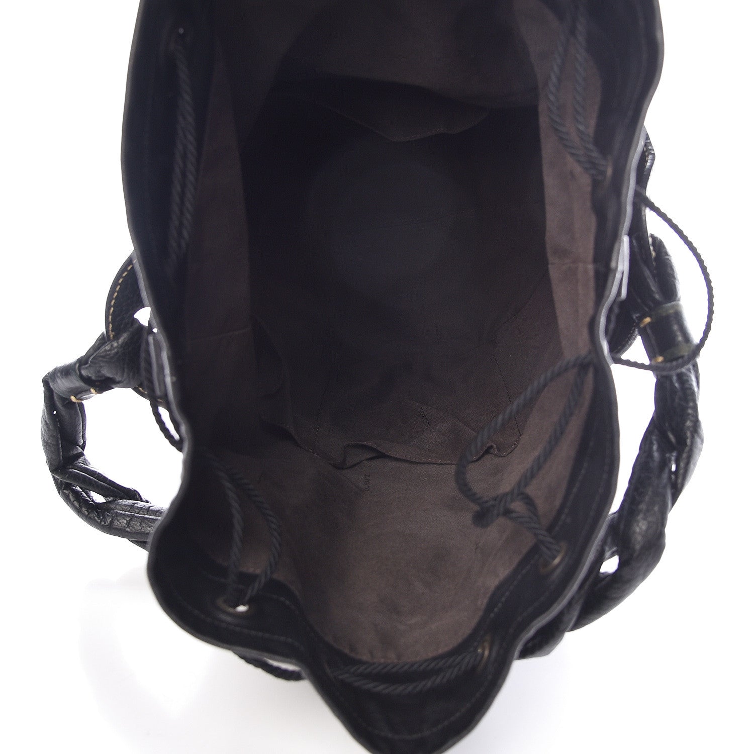 Fendi Vitello Palazzo Bucket Bag Black 12 of 23