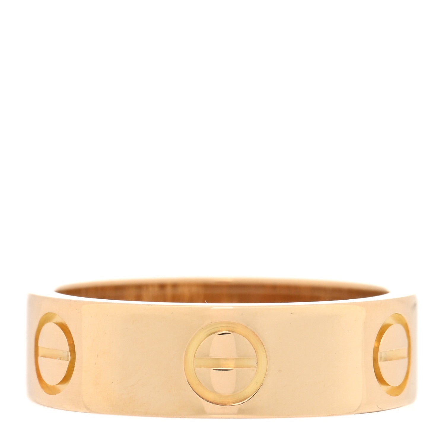 Cartier 18K Yellow Gold 5.5mm LOVE Ring 50 5.5 1 of 4