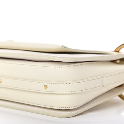 Chloe Calfskin Medium Roy Bag Natural White 7 of 10