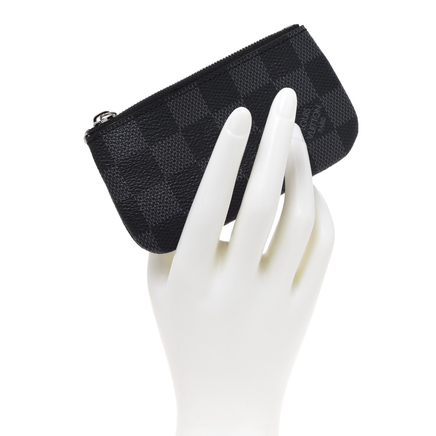 Louis Vuitton Damier Graphite Key Pouch 2 of 8