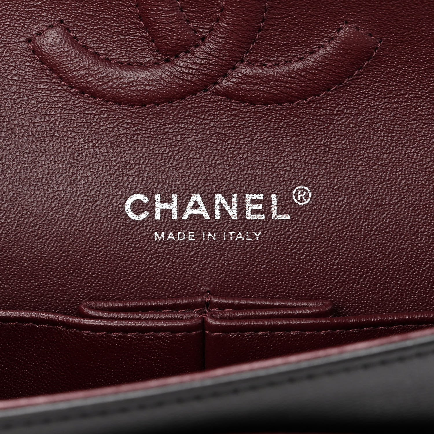 Chanel Lambskin Quilted Medium Double Flap Black 6 of 11