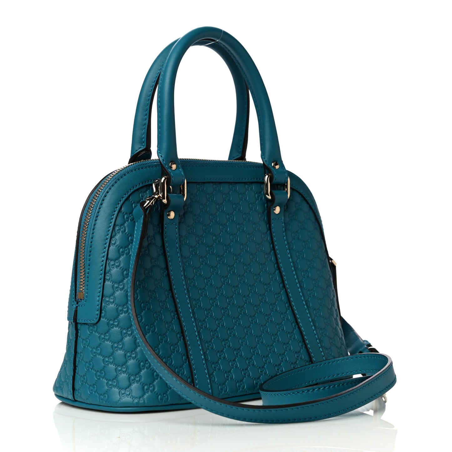 Microguccissima Mini Dome Bag Deep Cobalt