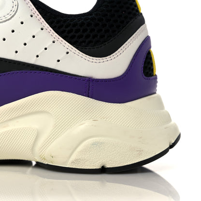 Christian Dior Technical Mesh Calfskin Mens B22 Sneakers 40 Violet White 14 of 15