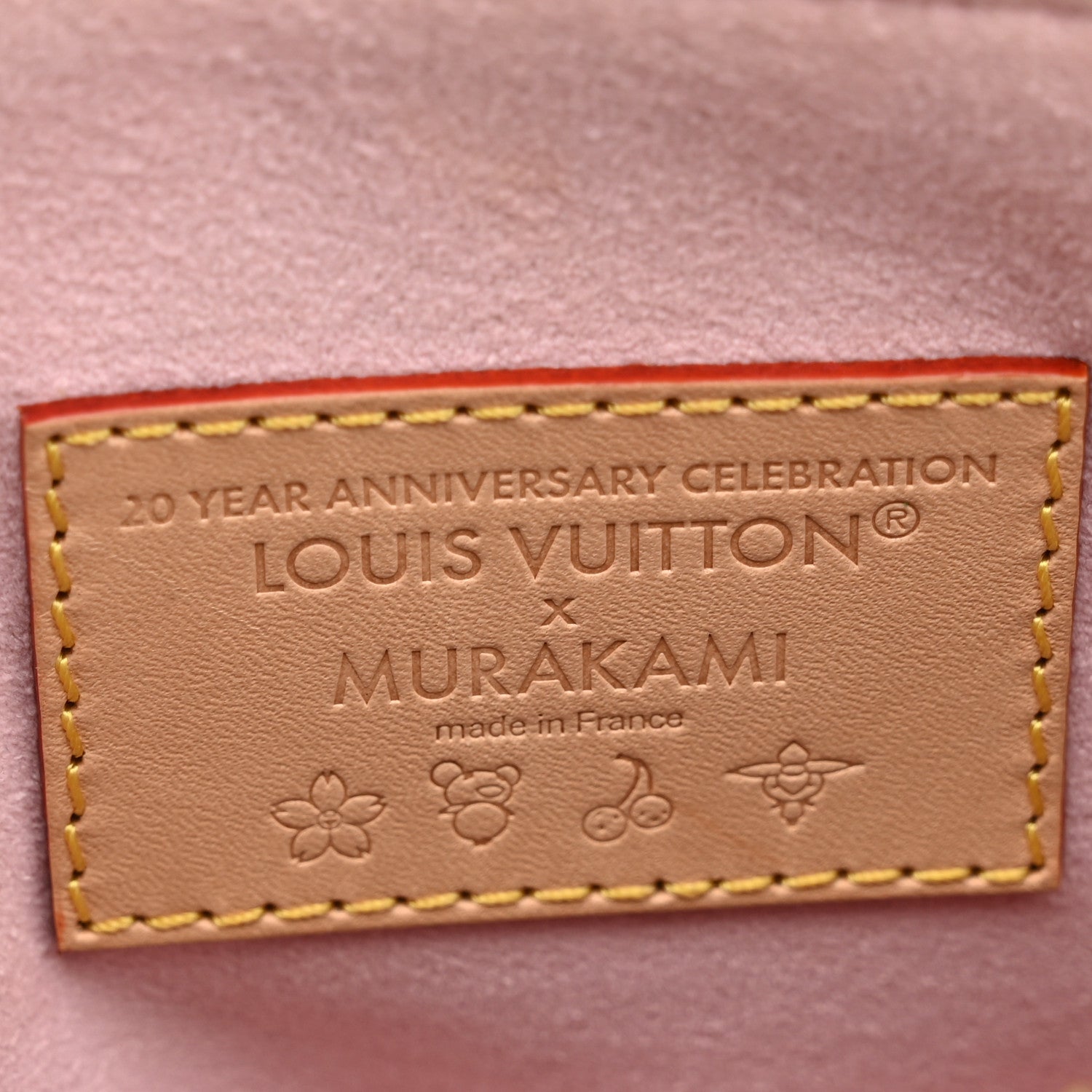 Louis Vuitton LV X TM Monogram Cherry Blossom Speedy Bandouliere 25 Sakura Brown 6 of 11