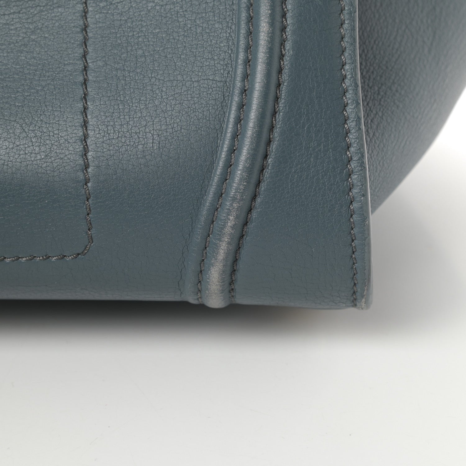 Celine Supple Calfskin Medium Phantom Luggage Slate Blue 15 of 22