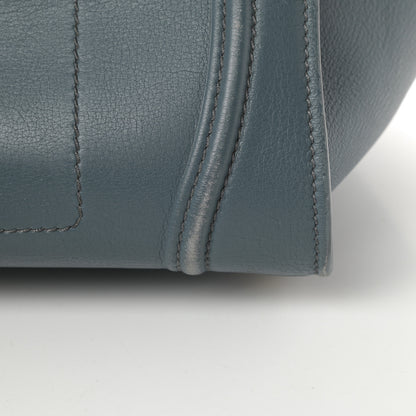 Celine Supple Calfskin Medium Phantom Luggage Slate Blue 15 of 22