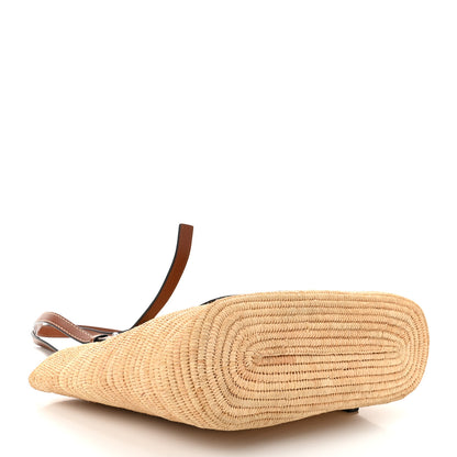 Loewe Raffia Small Square Basket Tote Bag Natural Tan 4 of 10