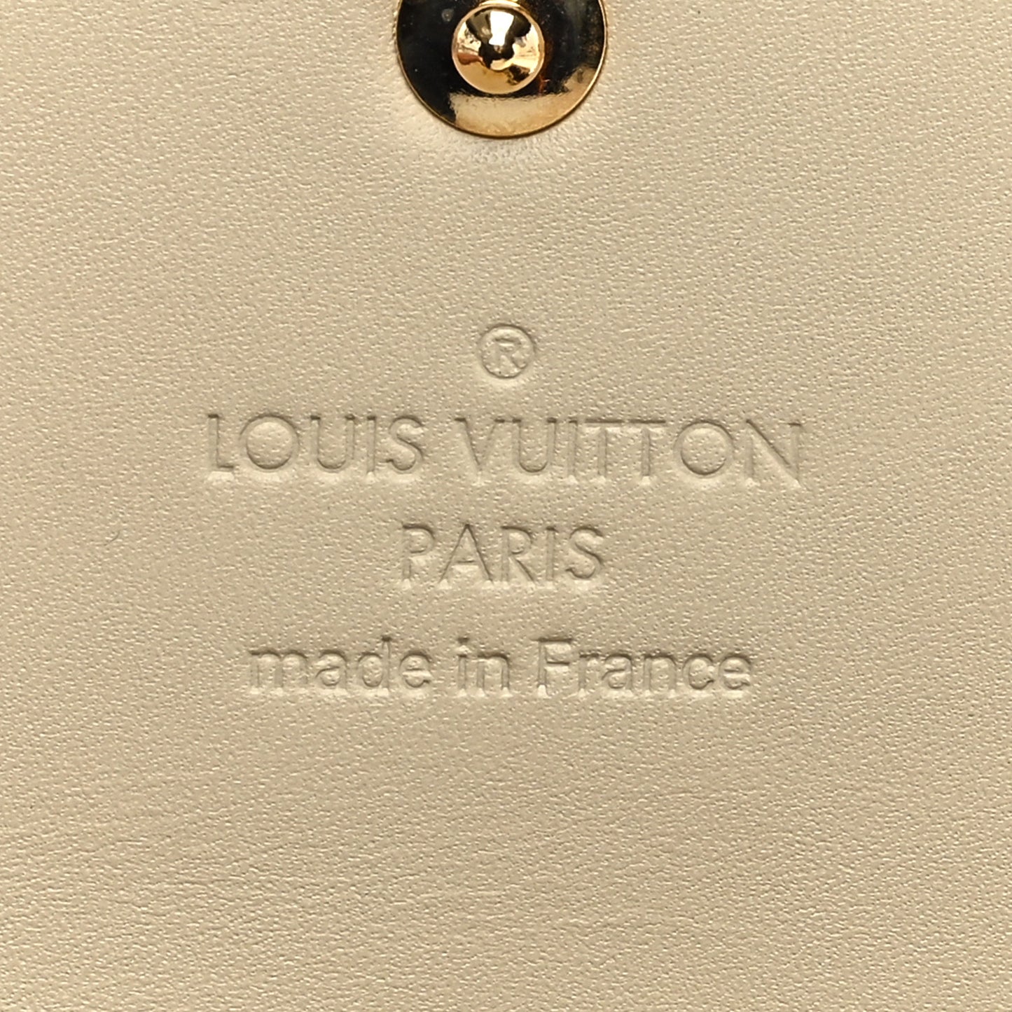 Vernis Sarah Wallet Blanc Corail