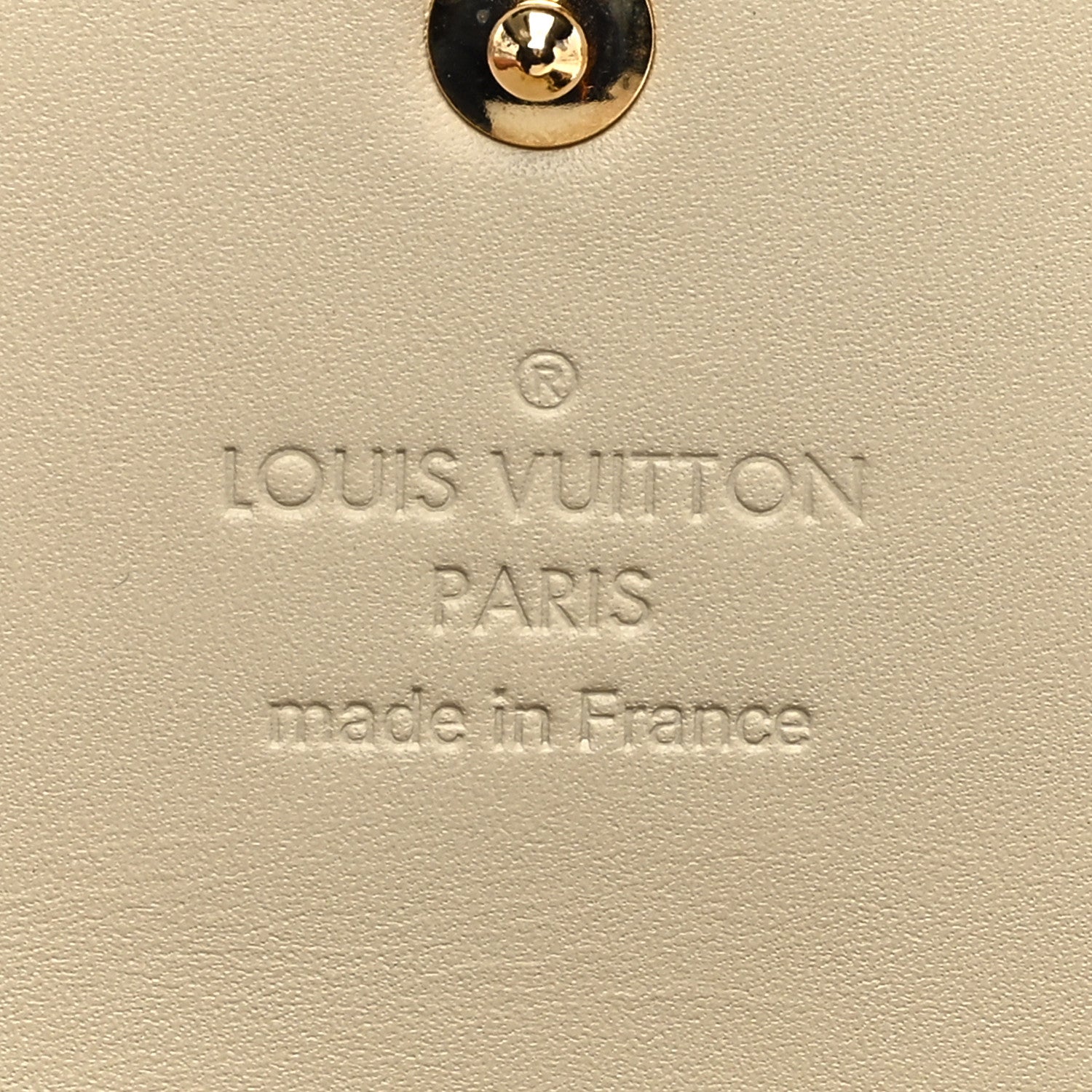 Louis Vuitton Vernis Sarah Wallet Blanc Corail 6 of 6