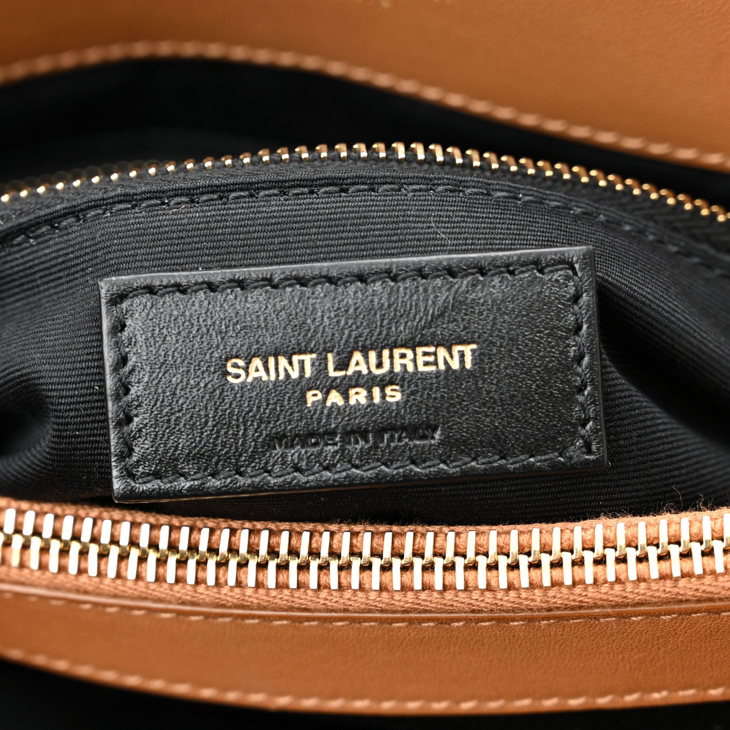 Saint Laurent Suede Y Quilted Monogram Medium Loulou Chain Satchel Cinnamon 6 of 10