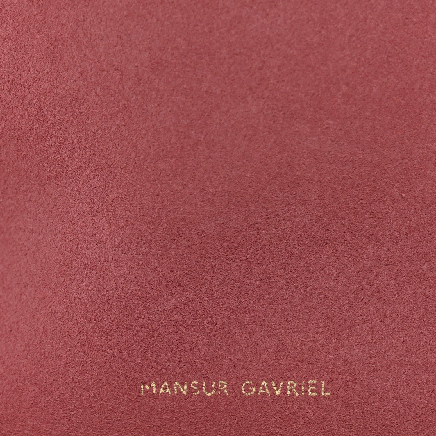 Mansur Gavriel Suede Mini Mini Bucket Bag Blush 7 of 12