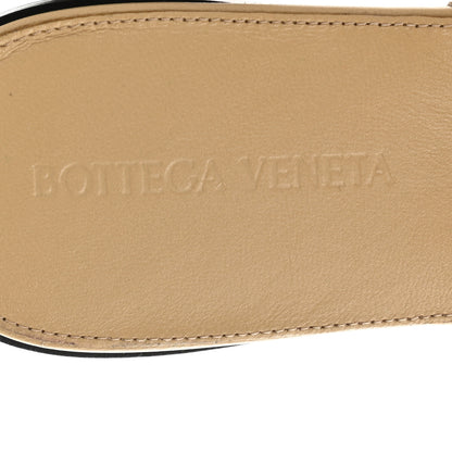 Bottega Veneta Nappa Quilted Rubber Lido Flat Sandals 37 Cane Sugar 7 of 7