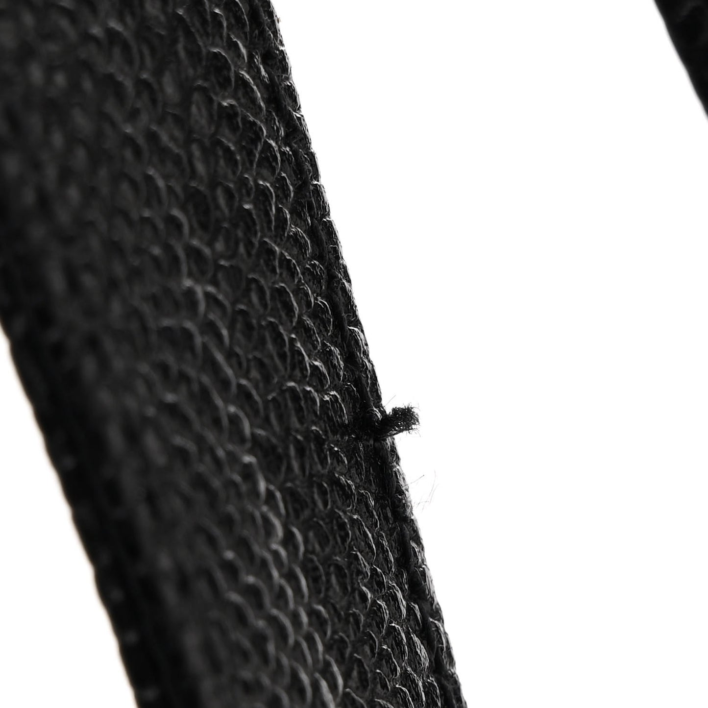 Caviar Quilted Flap Shoulder Bag Black