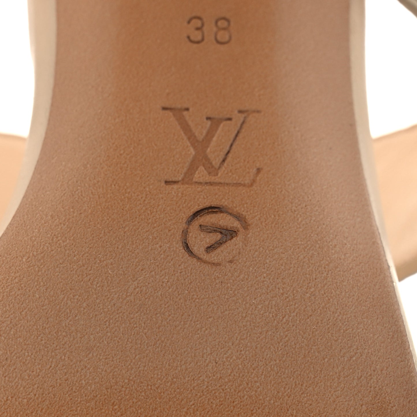 Calfskin Empreinte Silhouette Mules 38 Beige
