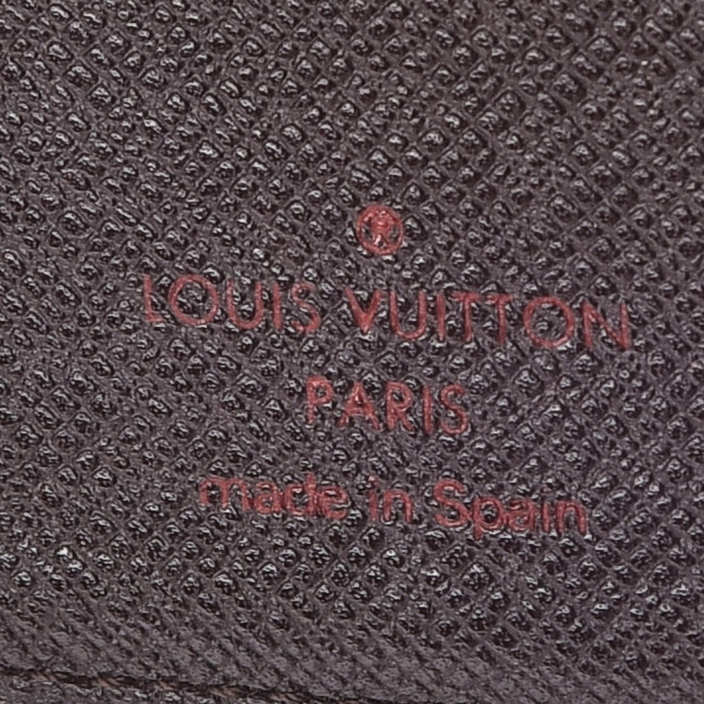 Damier Ebene Small Ring Agenda Cover