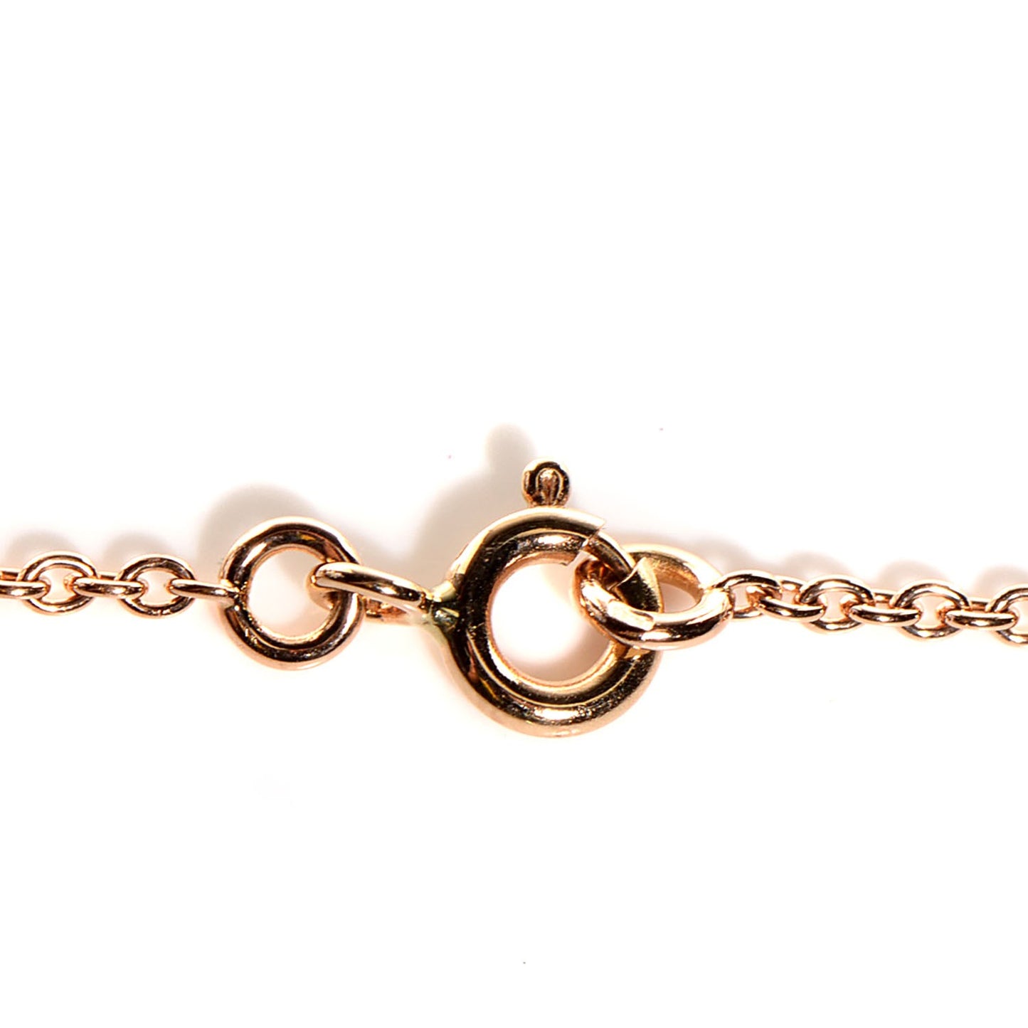 18K Rose Gold Diamond Kelly Amulette Pendant Necklace
