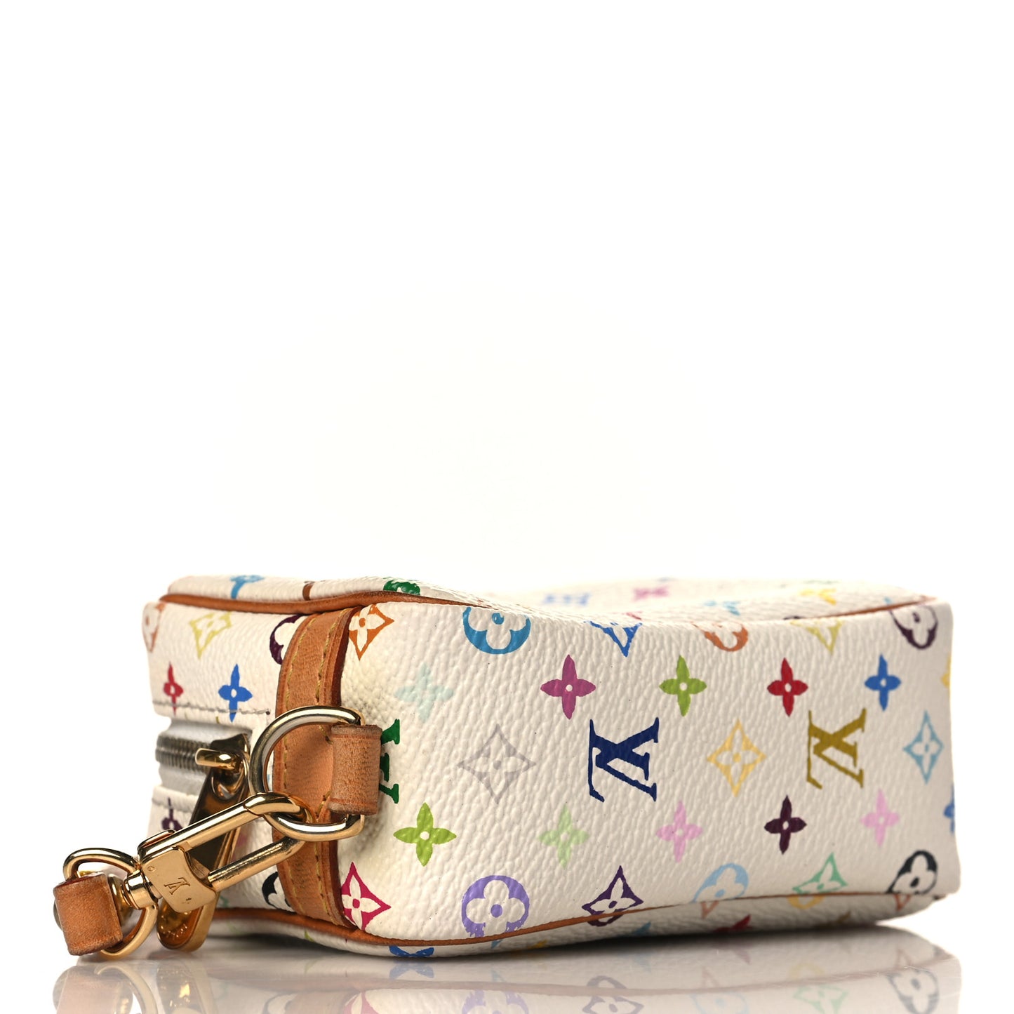 Monogram Multicolor Trousse Wapity White