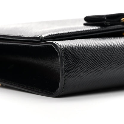 Salvatore Ferragamo Calfskin Vara Bow Mini Bag Black 8 of 13