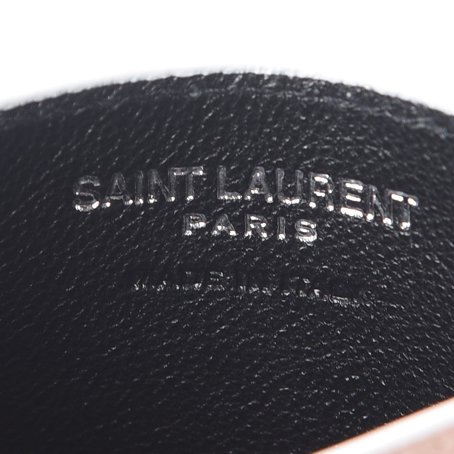 Grain De Poudre Monogram Credit Card Case Rose