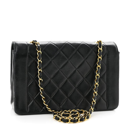 Chanel Lambskin Quilted Medium Single Flap Black 3 of 11