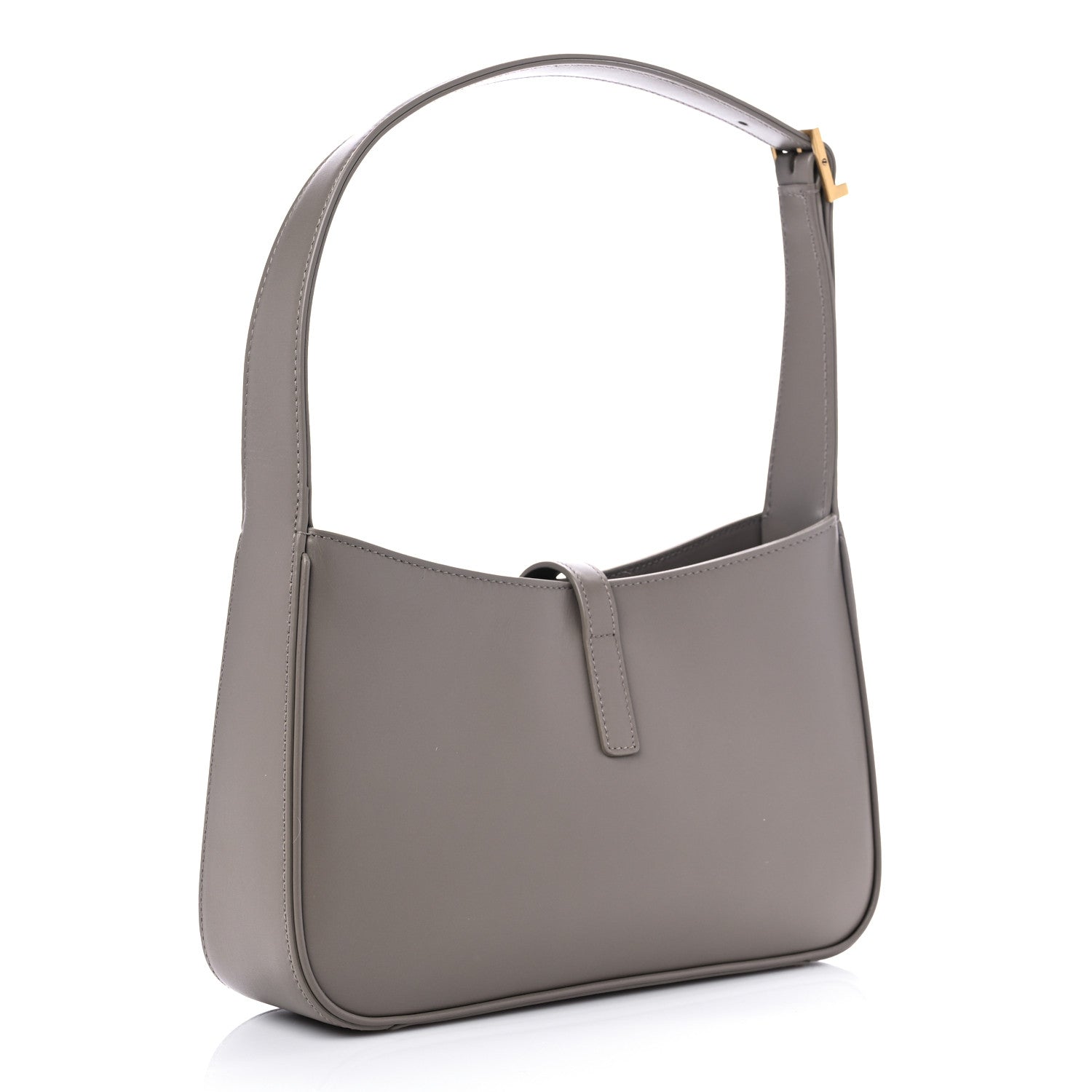 Saint Laurent Smooth Calfskin Le 5 A 7 Hobo Taupe 3 of 9