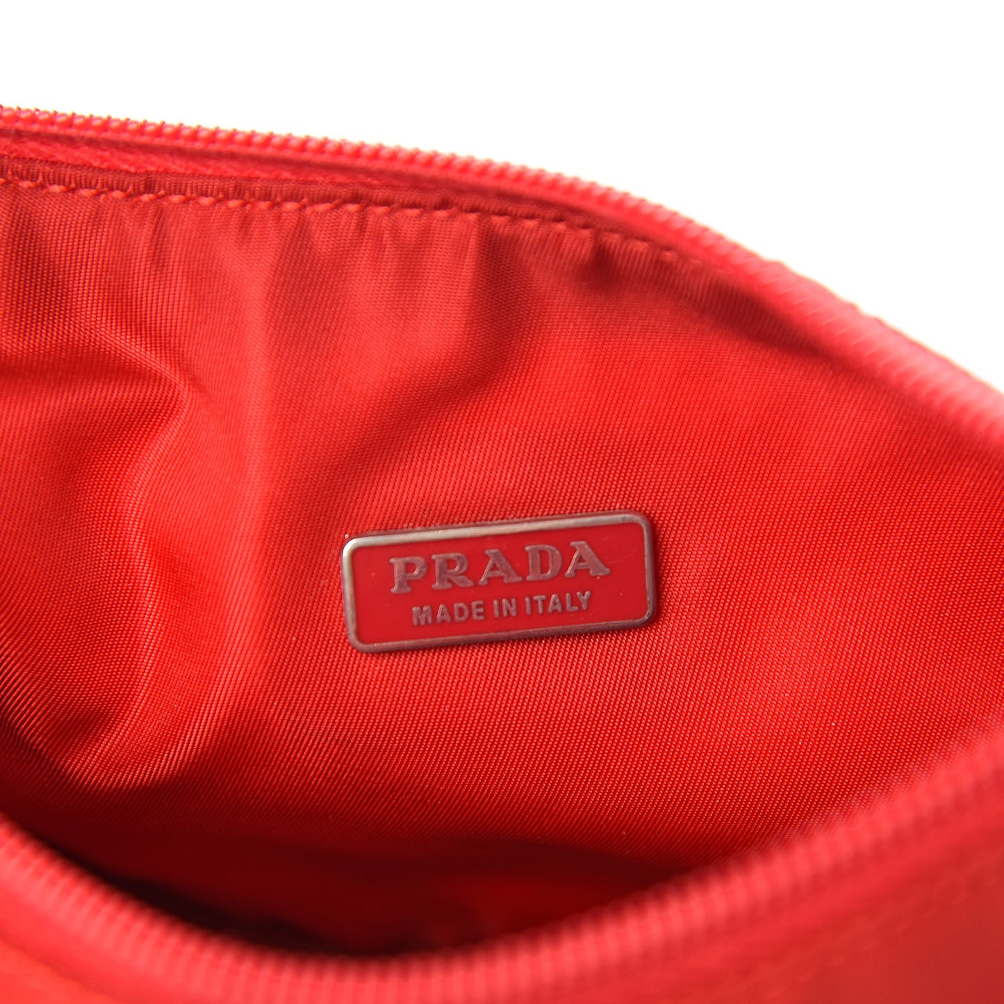 Tessuto Nylon Sport Shoulder Bag Rosso