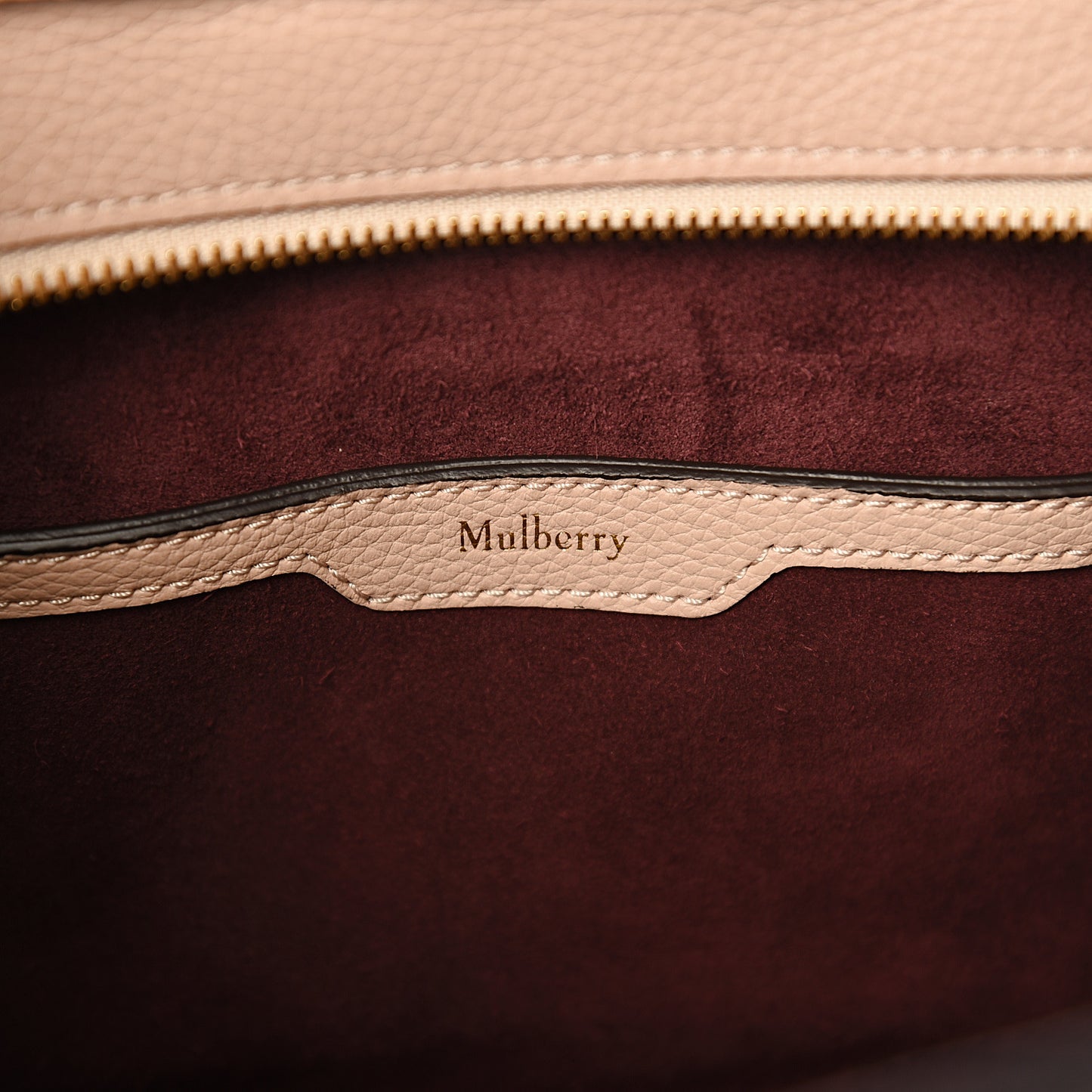 Small Classic Grain Small Zipped Bayswater Rosewater