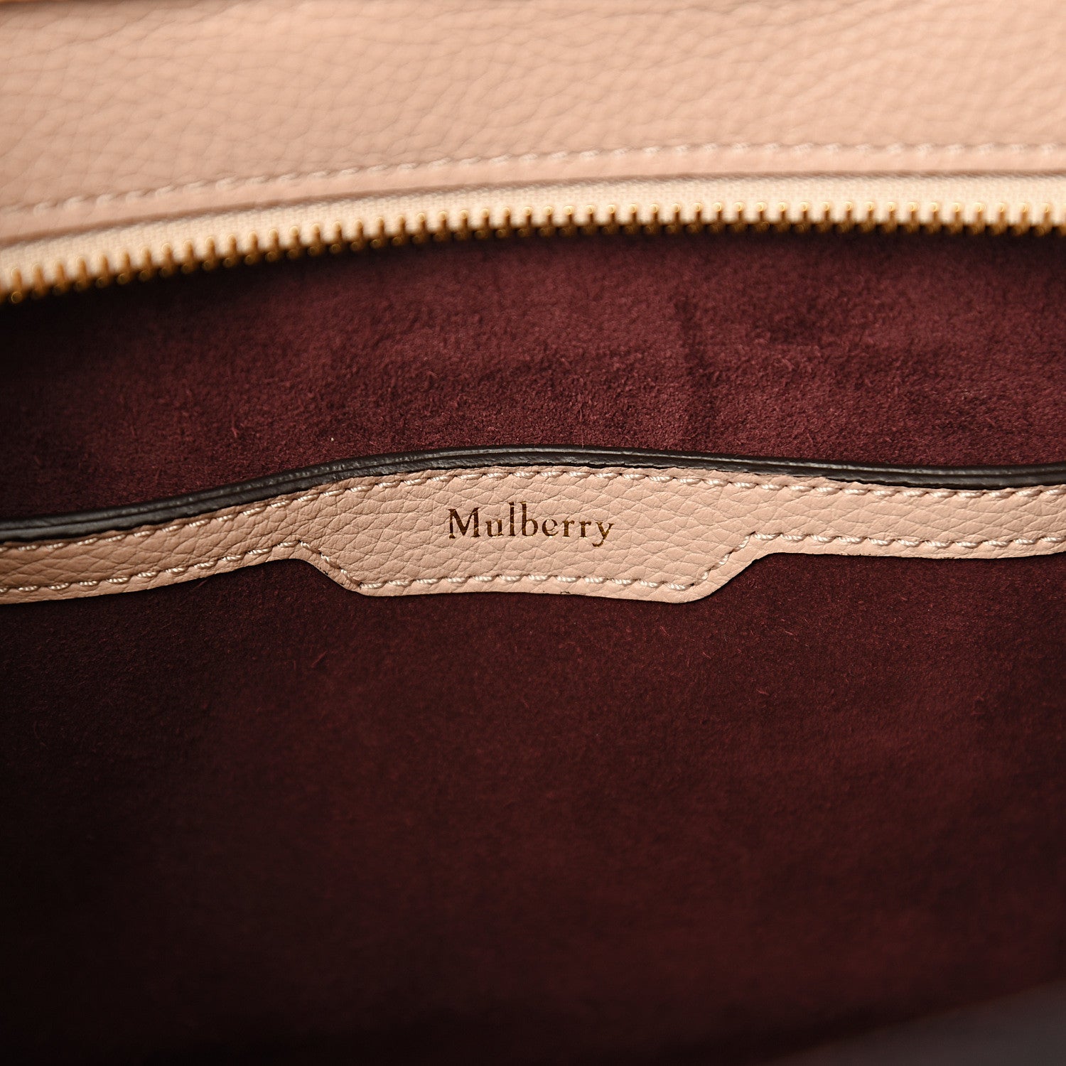 Mulberry Small Classic Grain Small Zipped Bayswater Rosewater 5 of 8