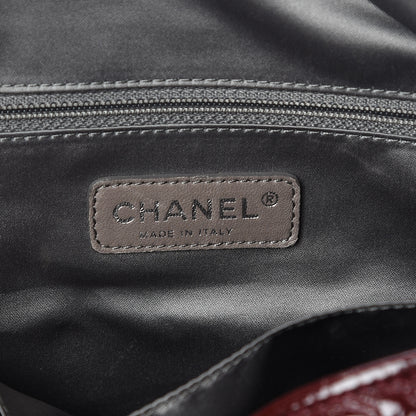 Chanel Vinyl Rock in Moscow Tote Bordeaux 8 of 11