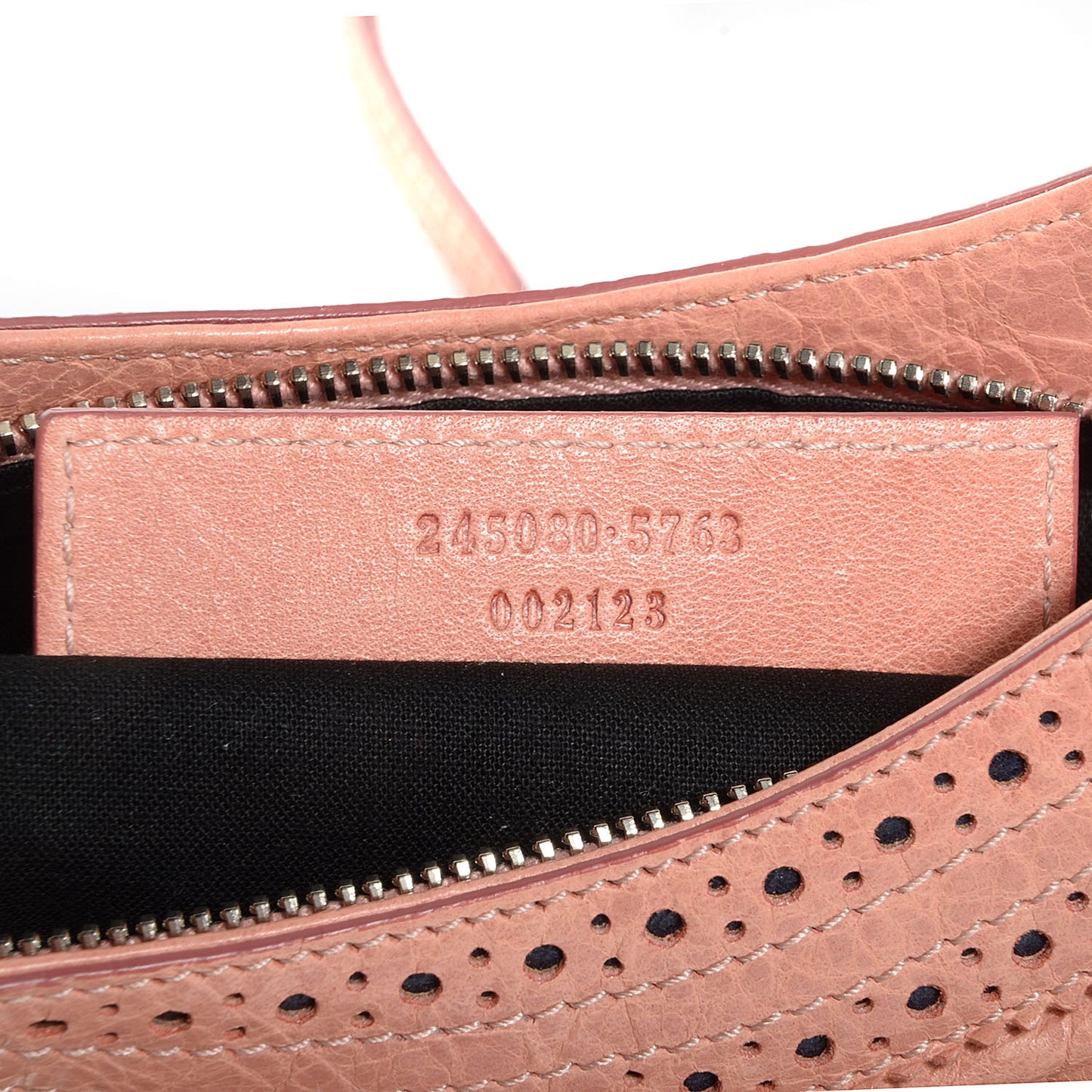 Agneau Giant Brogues Hardware Hip Vieux Rose