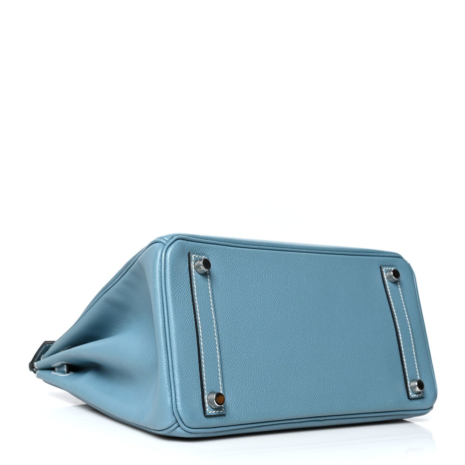 Hermes Epsom HAC Birkin 28 Blue Jean 4 of 11