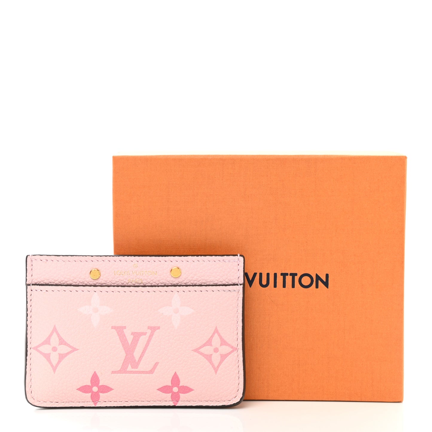 Empreinte Monogram Giant By The Pool Card Holder Bouton De Rose