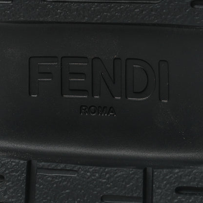 Fendi Nylon Baguette Domino 50mm Biker Boots 37 Mimosa Black 7 of 8