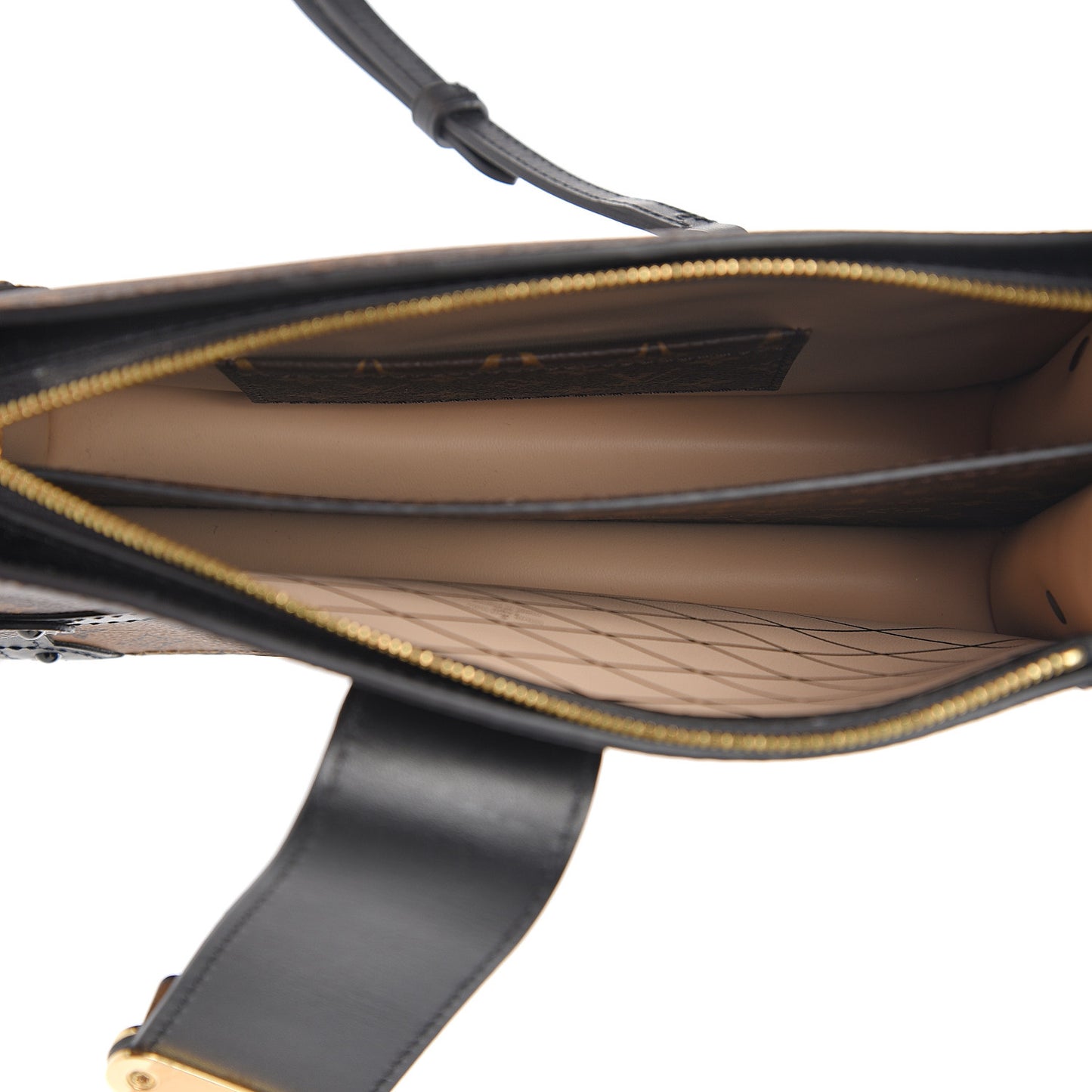 Reverse Monogram Trunk Clutch