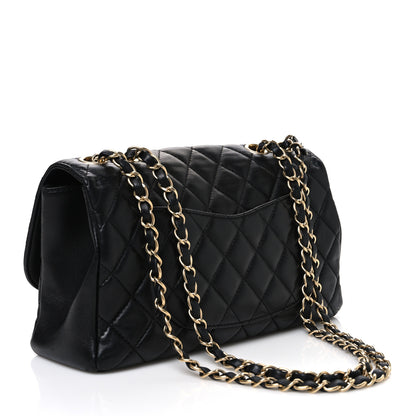 Chanel Lambskin Quilted Medium Mademoiselle Chic Flap Black 3 of 10