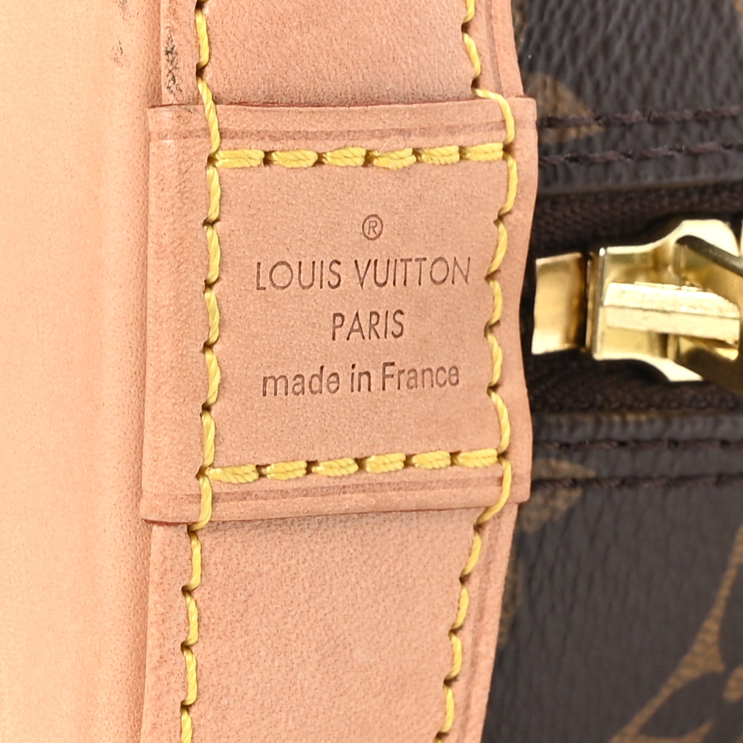 Louis Vuitton Monogram Alma BB 6 of 10