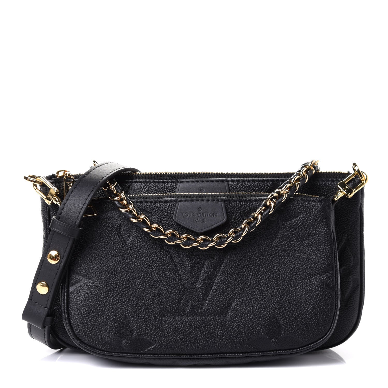 Louis Vuitton Empreinte Monogram Giant Multi Pochette Accessories Black 1 of 4