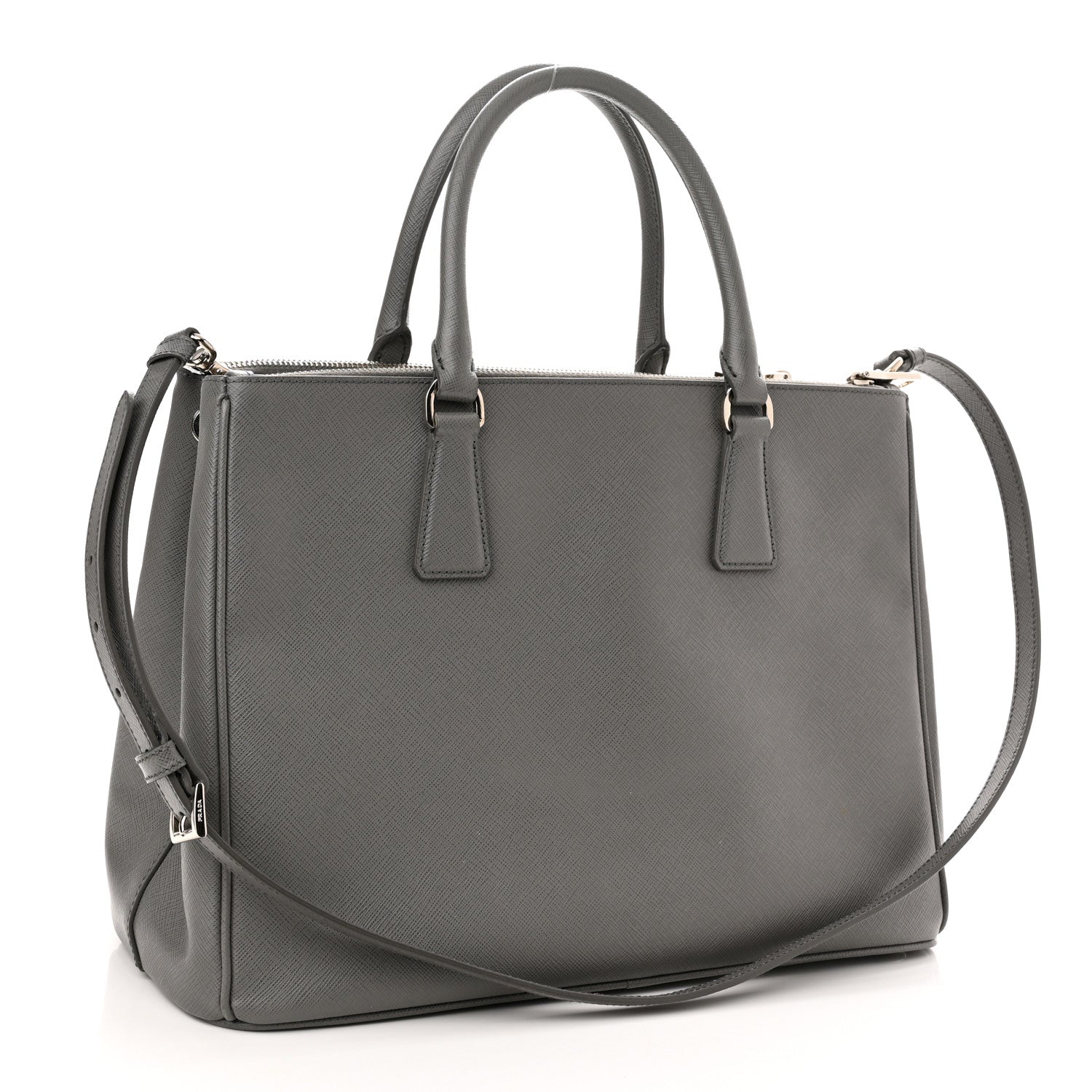 Prada Saffiano Medium Galleria Double Zip Tote Argilla 3 of 11