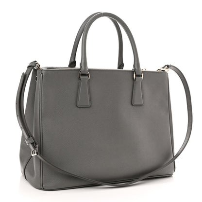 Prada Saffiano Medium Galleria Double Zip Tote Argilla 3 of 11