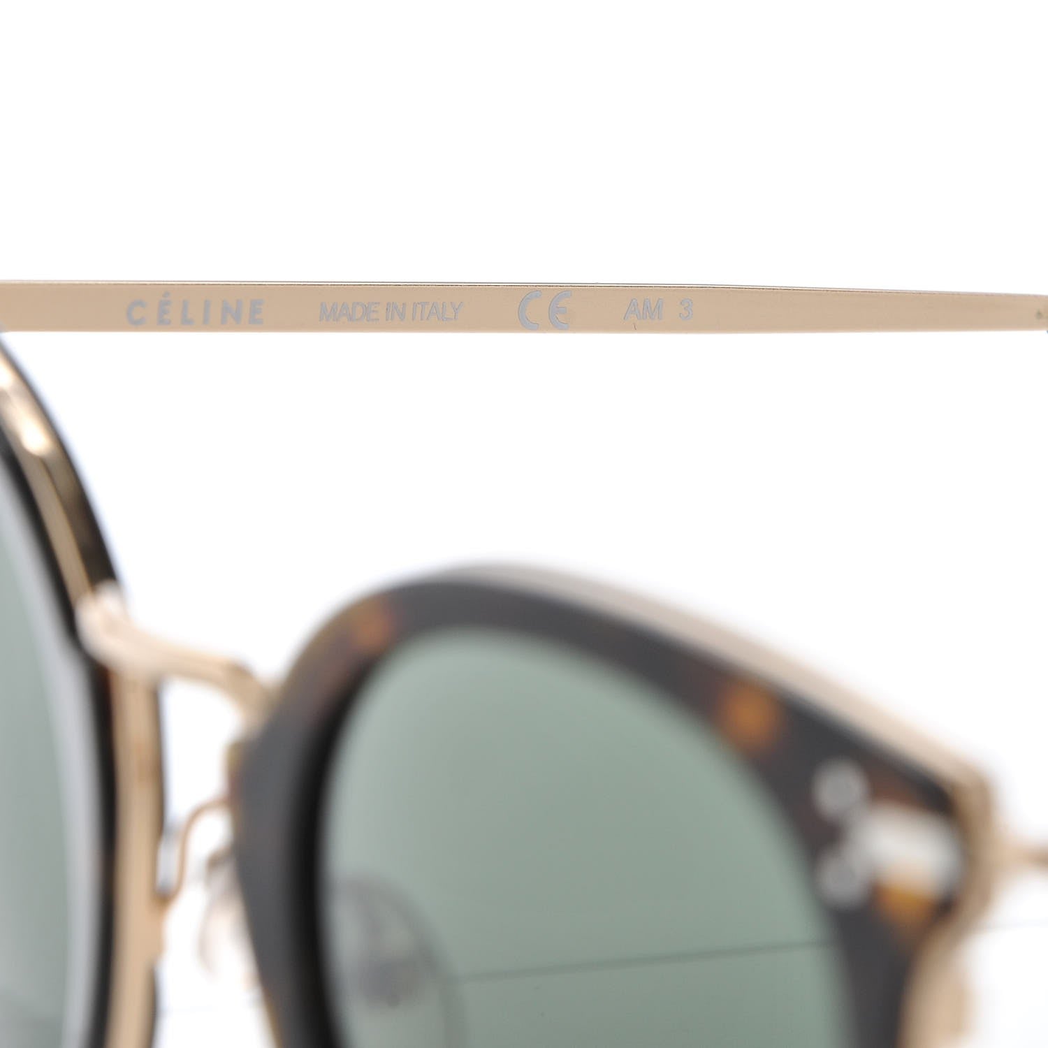 Celine Acetate Lea Sunglasses CL41373/S Dark Havana 6 of 7