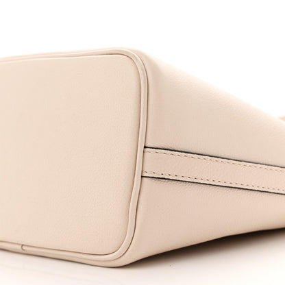 Louis Vuitton Grained Calfskin Lock and Walk Bucket Quartz 10 of 13