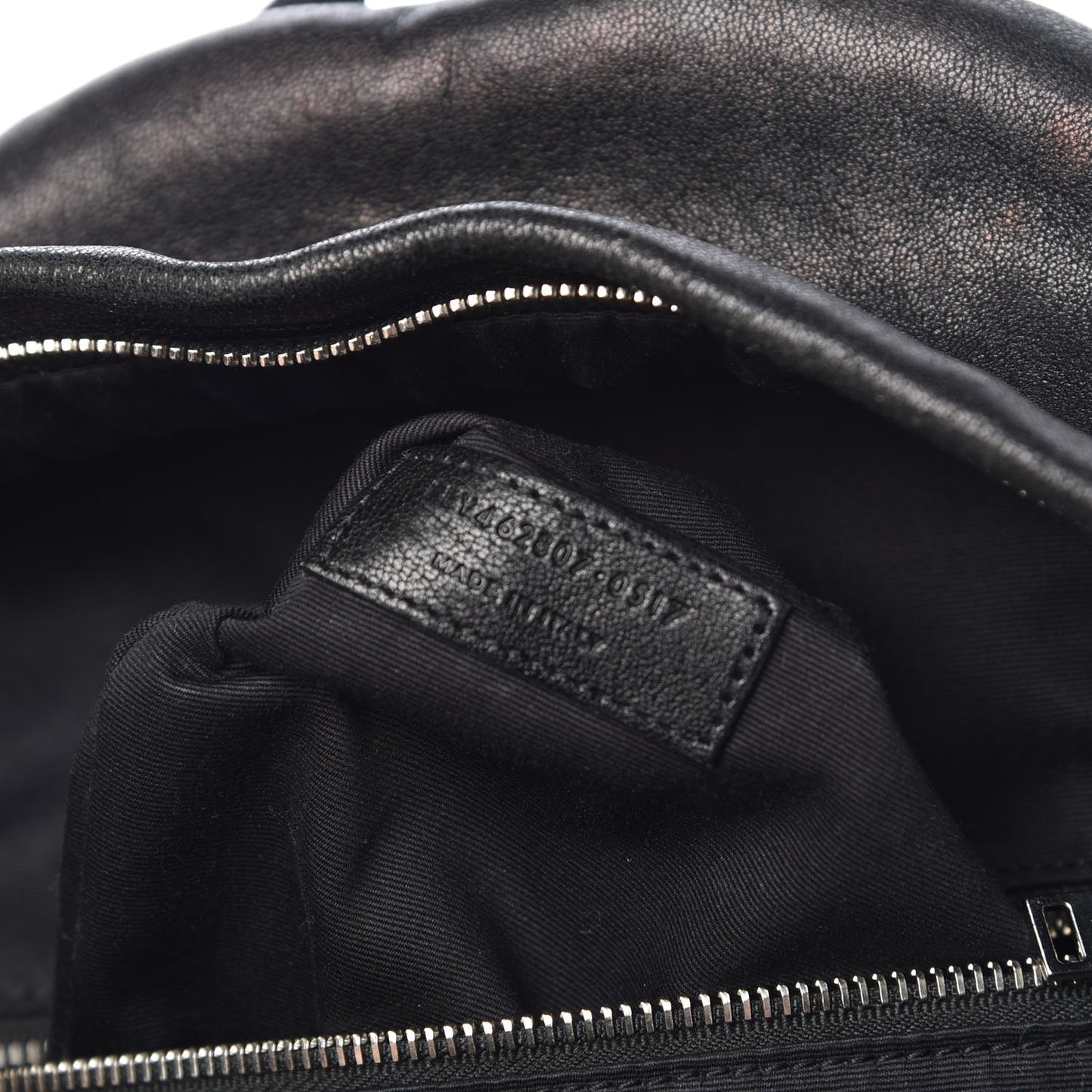 Lambskin Mini City Backpack Black