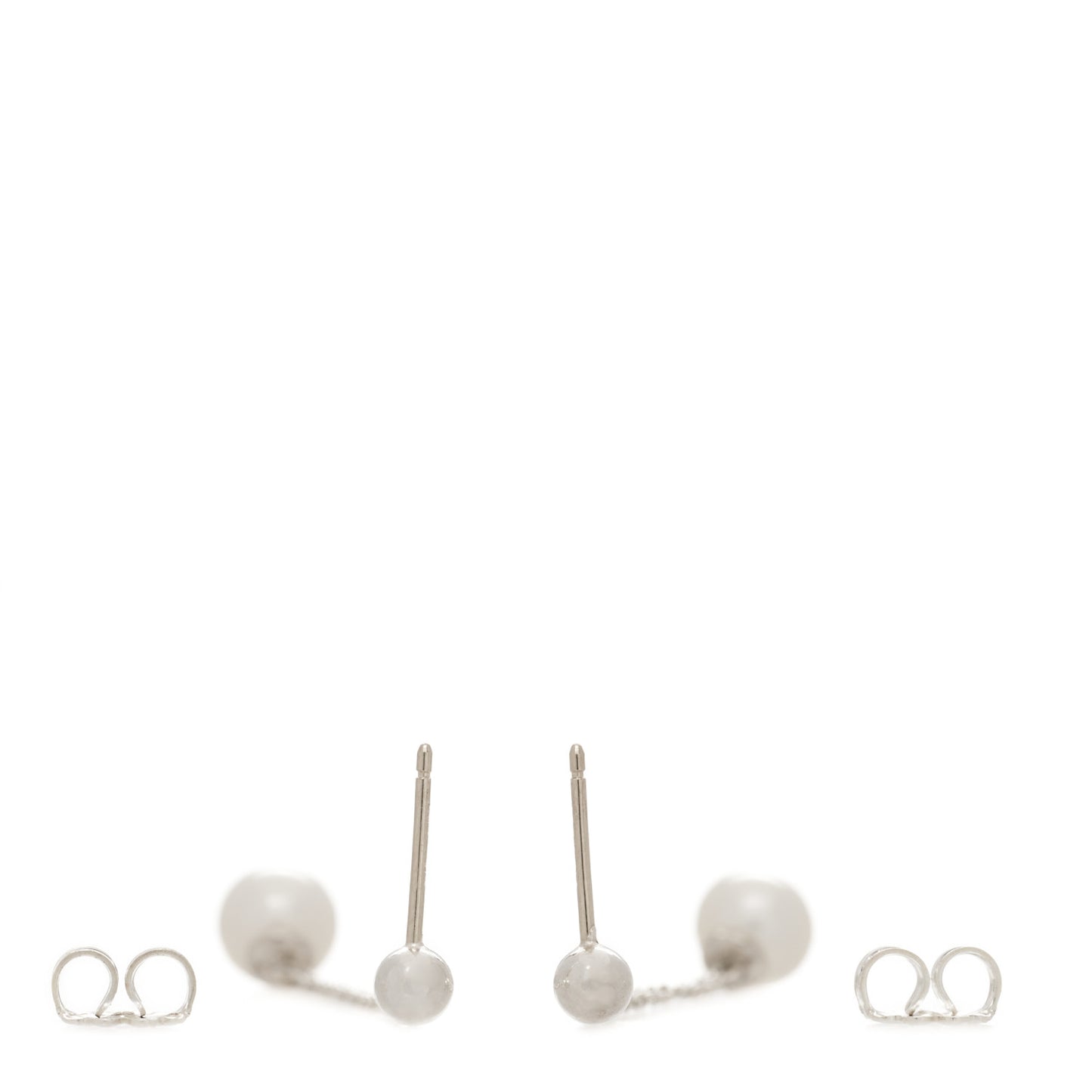 Sterling Silver Pearl Ziegfeld Drop Earrings